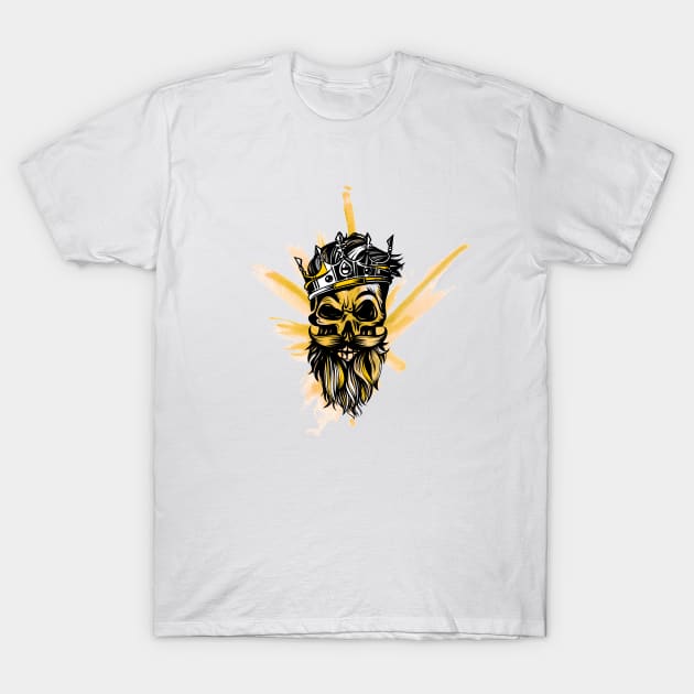 Skull King T-Shirt by Whatastory